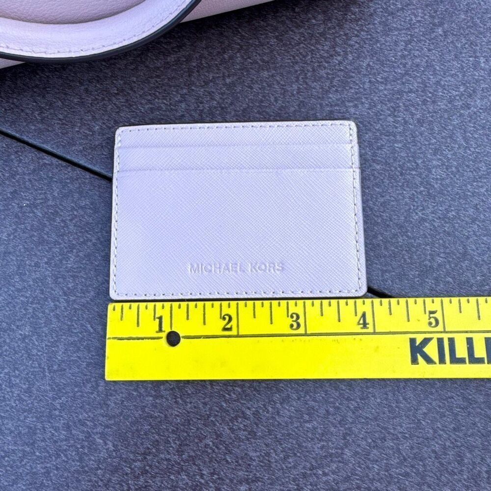 Michael Kors Selma top‎ handle bag pink card holder small wallet light pink - Picture 6 of 12